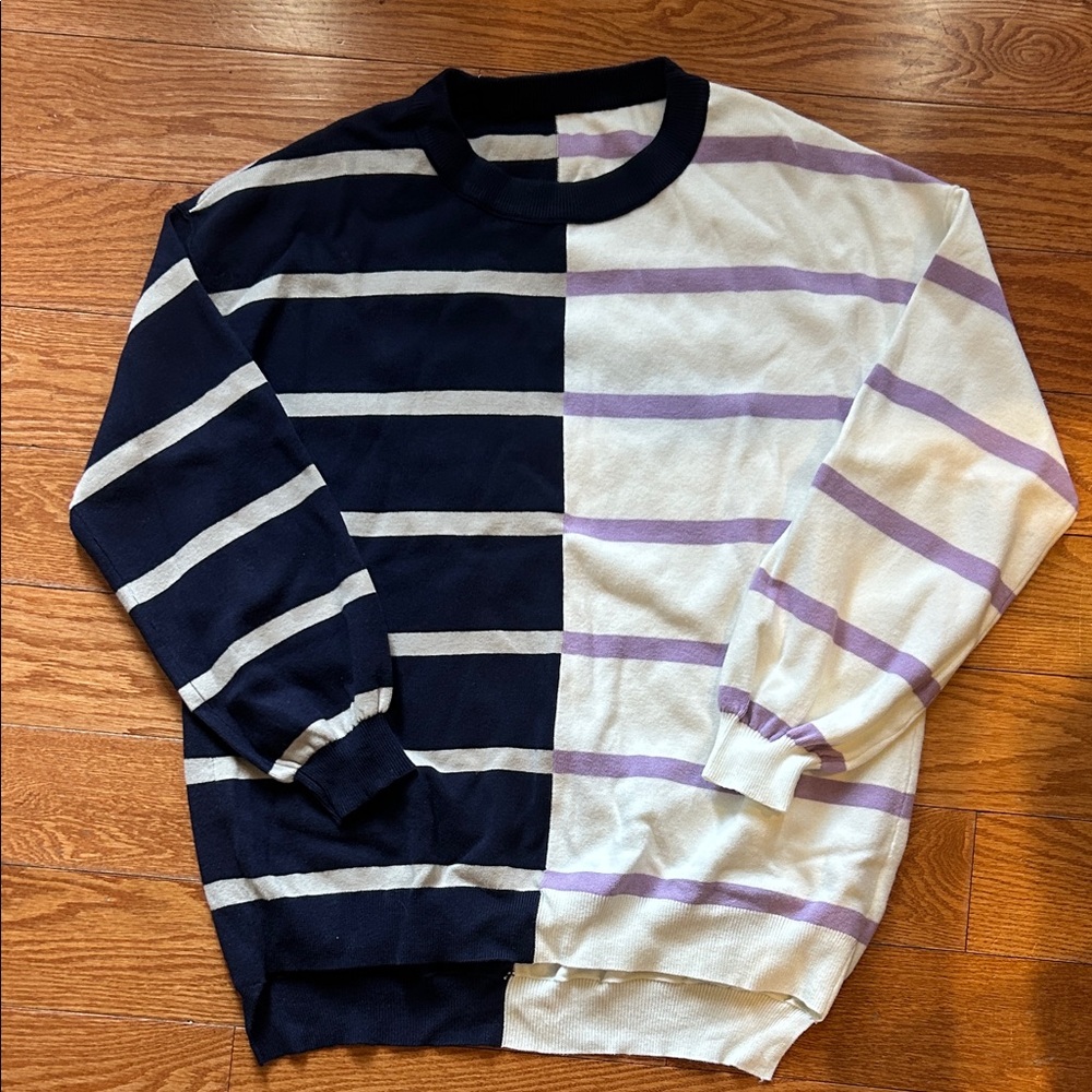 Striped Black and White Sweater